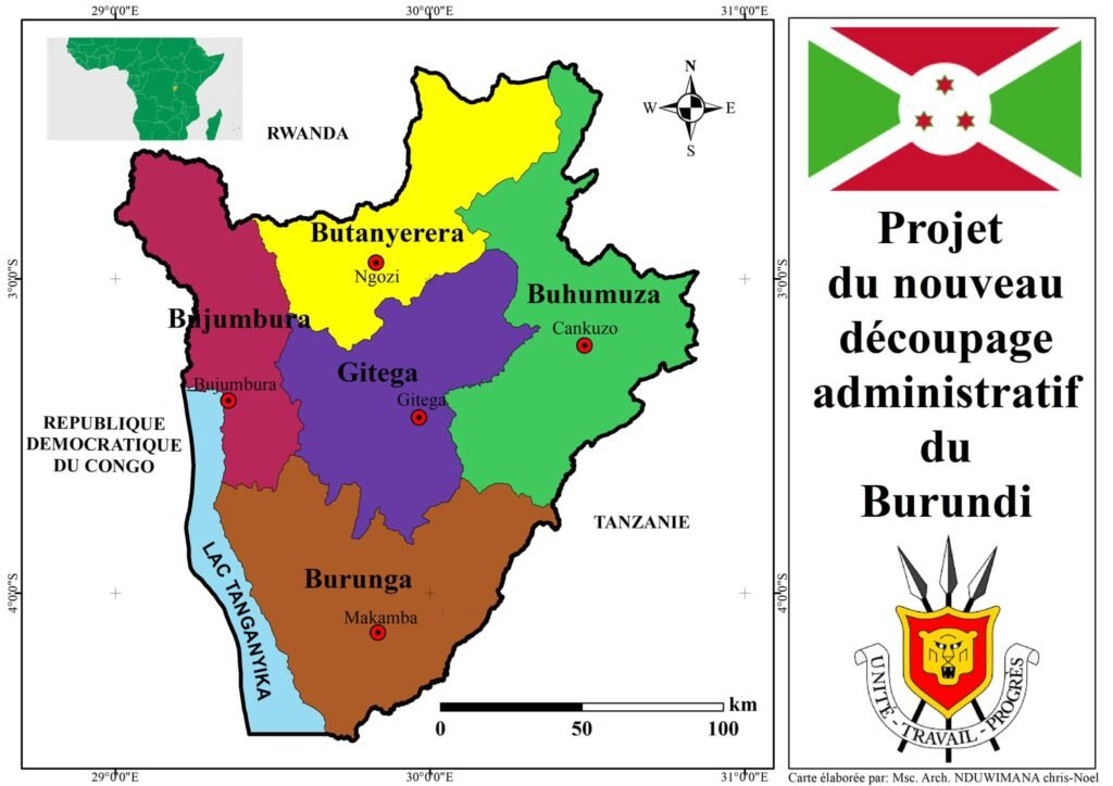 Intara 5 zigize Uburundi